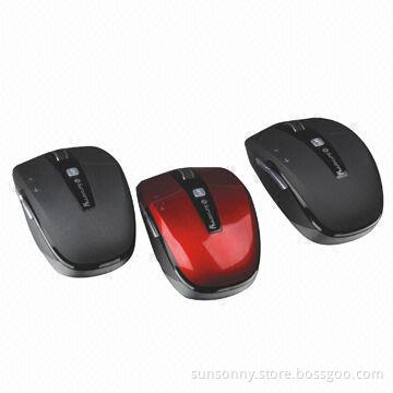 6-keys 2.4G Wireless Mouse with Ergonomic Grip and 800/1200 Adjustable CPI, More Comfortable